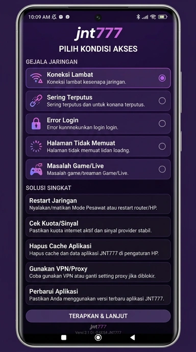 Tampilan link alternatif jnt777